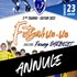 Le tournoi de Futsal U13 " Challenge Fanny-Darbelet" annulé