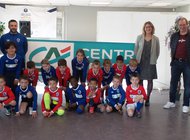 L'école de foot de l'Académie soutenue par le Crédit Agricole