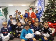 Le Père Noël en visite à l'Académie !