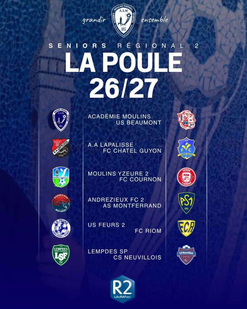 La poule séniors R2 | 26/27
