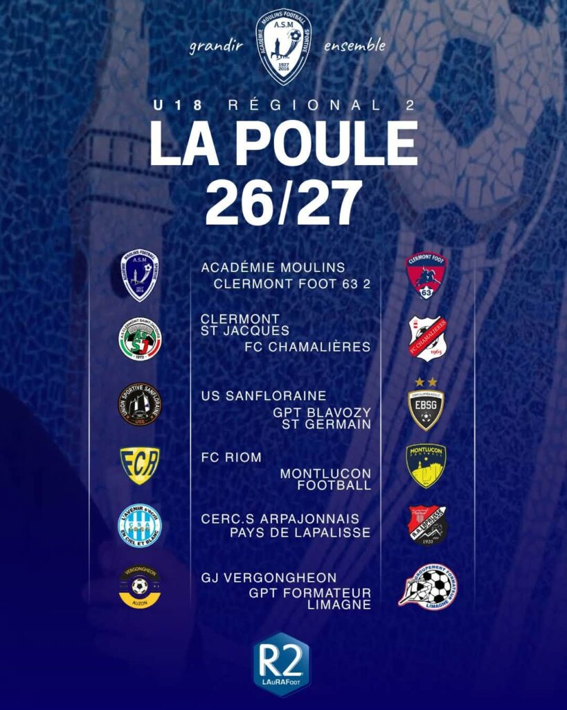 La poule U18 R2 | 26/27