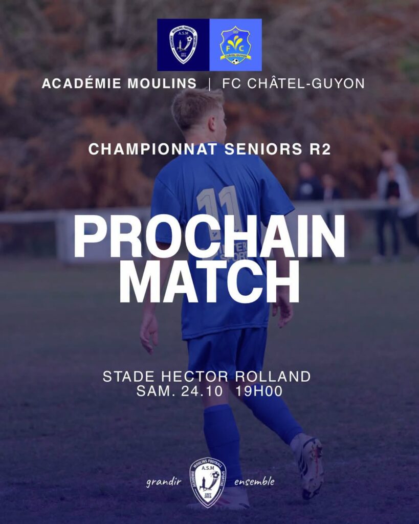 Prochain Match Seniors R2